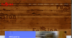 Desktop Screenshot of fusionmma.com